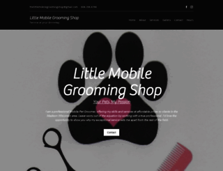 littlemobilegroomingshop.com screenshot
