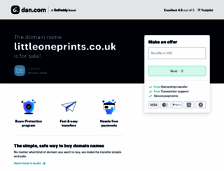 littleoneprints.co.uk screenshot