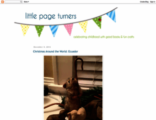 littlepageturners.blogspot.com screenshot