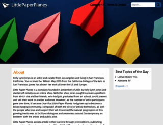 littlepaperplanes.com screenshot