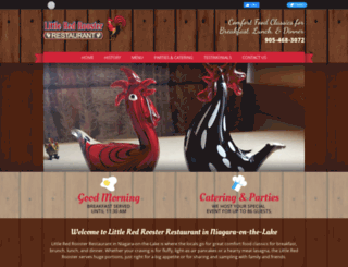 littleredroosterrestaurant.com screenshot