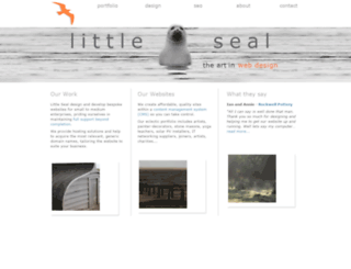 littlesealwebdesign.com screenshot