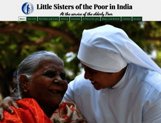 littlesistersofthepoorindia.org screenshot