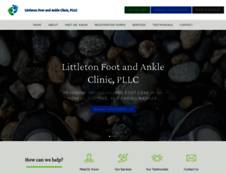 littletonfootandankleclinic.com screenshot