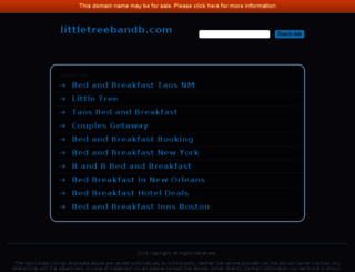 littletreebandb.com screenshot
