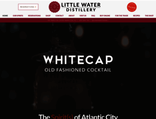littlewaterdistillery.com screenshot