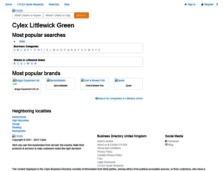littlewick-green.cylex-uk.co.uk screenshot