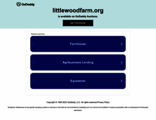 littlewoodfarm.org screenshot