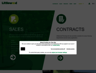 littlewoodfencing.co.uk screenshot