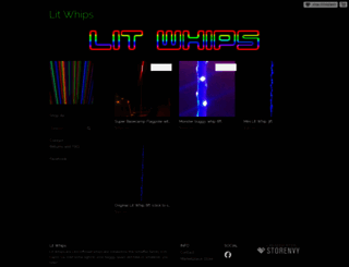 litwhips.storenvy.com screenshot