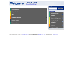 livcigs.com screenshot