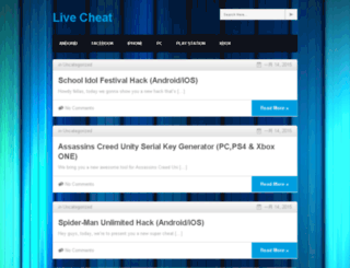live-cheat.com screenshot