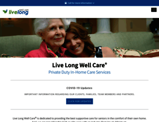 live-long-well-care.com screenshot