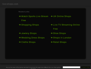 live-shops.com screenshot