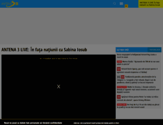 live.antena3.ro screenshot