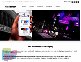 live.crowdscreen.com screenshot
