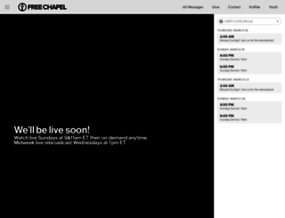 live.freechapel.org screenshot