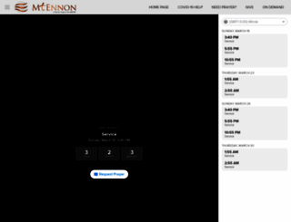 live.mtennon.org screenshot