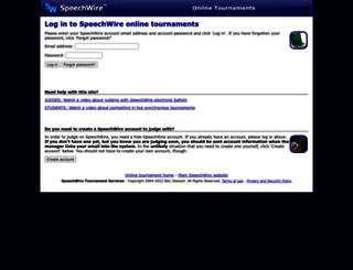 live.speechwire.com screenshot