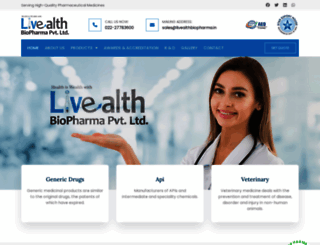 livealthbiopharma.com screenshot