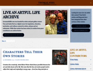 liveanartfullife.com screenshot