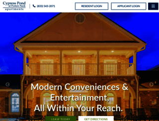 liveatcypresspond.com screenshot