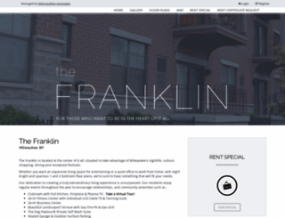 liveatthefranklin.com screenshot