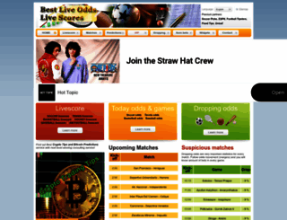 livebestodds.com screenshot