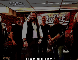 livebulletband.com screenshot