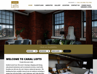 livecanallofts.com screenshot
