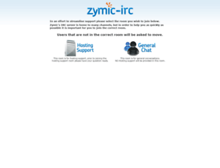 livechat.zymic.com screenshot