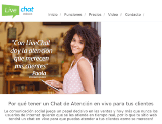 livechatmexico.com screenshot