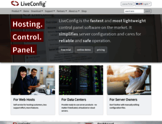 liveconfig.com screenshot