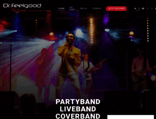 livecoverband.de screenshot