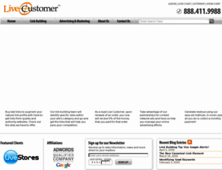 livecustomer.com screenshot