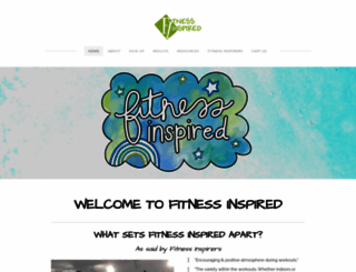 livefitnessinspired.com screenshot