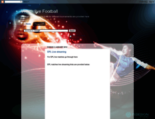 livefootbal.blogspot.co.uk screenshot