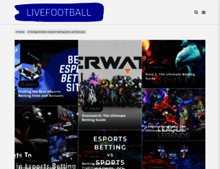 livefootball.ws screenshot