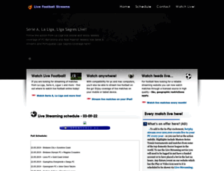 livefootballstreams.net screenshot