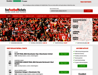 livefootballtickets.com screenshot