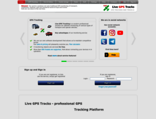 livegpstracks.com screenshot