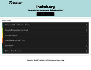livehub.org screenshot