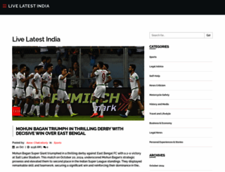 livelatest.in screenshot