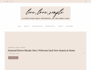 livelovesimple.com screenshot