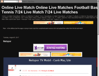 livematcheslive.ga screenshot