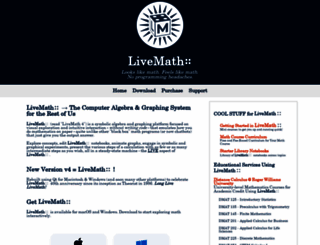 livemath.com screenshot