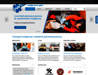 livemed.com.pl screenshot