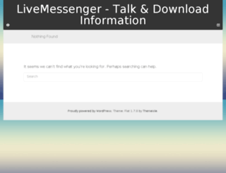 livemessenger-download.com screenshot