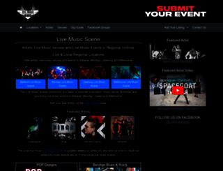 livemusicscene.com.au screenshot