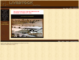 liveoaklivestock.com screenshot